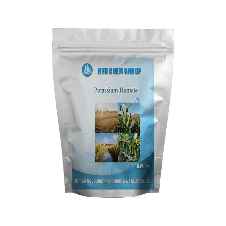Basic Improvement And Nutrient Supply Potassium Humate 40%,45%,50%,60%,65% CAS No.68514 - 28 - 3 For Lots Of Plants.